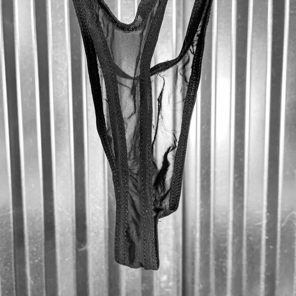 NDS Wear Men's Sheer Bodysuit Thong - Picture 7 of 8